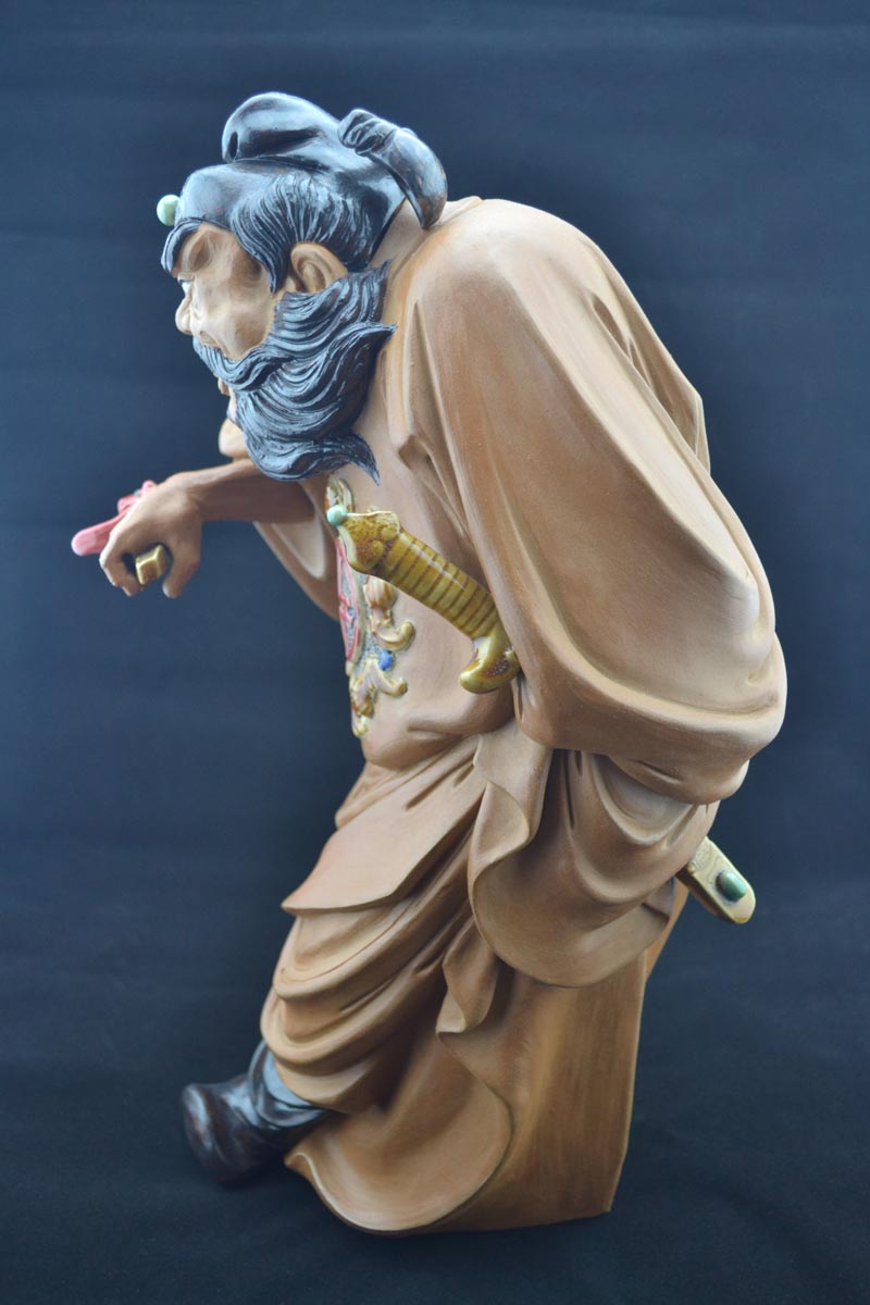 石湾公仔陶瓷钟馗摆件开业礼品招财客厅家居饰品公司摆件