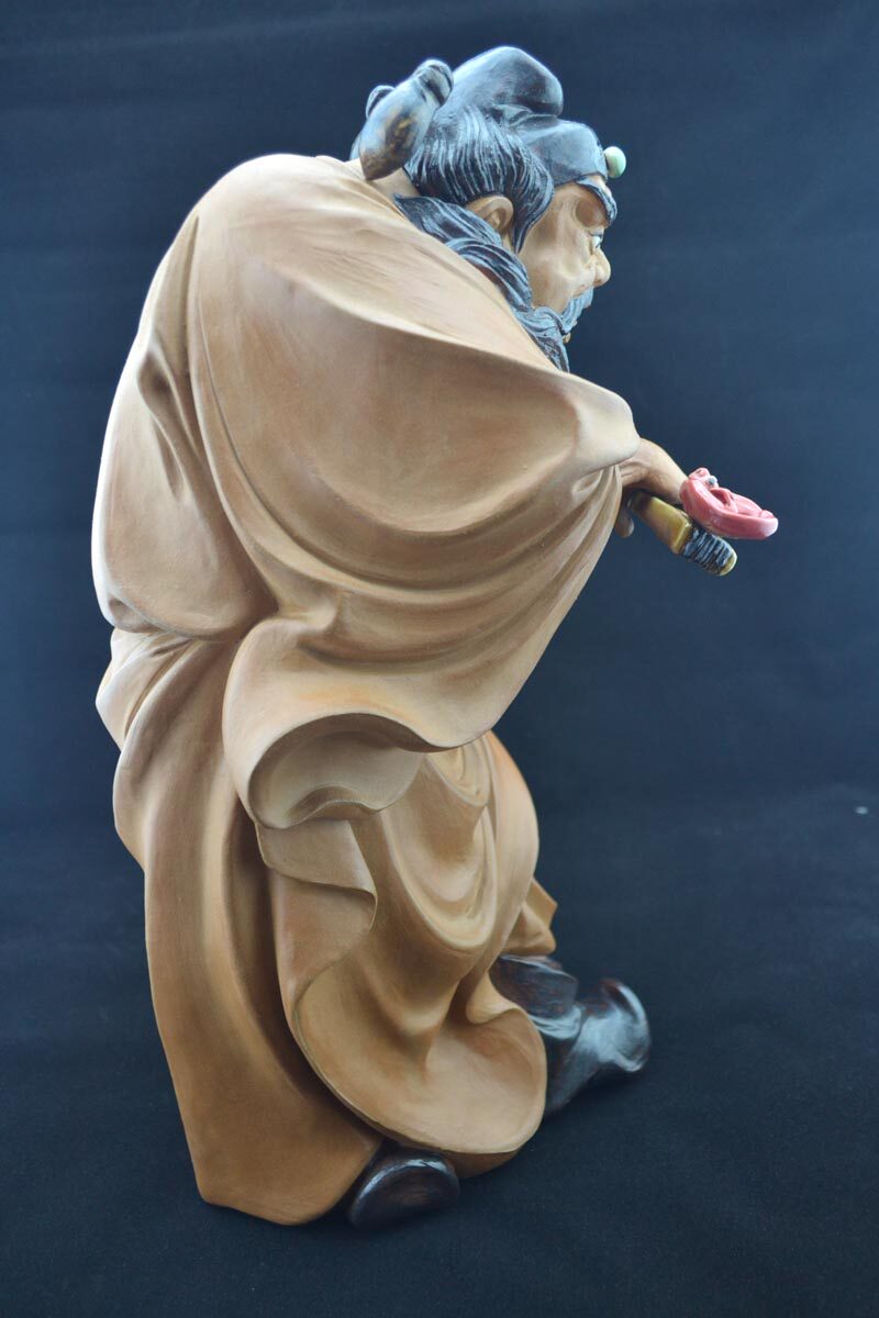 石湾公仔陶瓷钟馗摆件开业礼品招财客厅家居饰品公司摆件