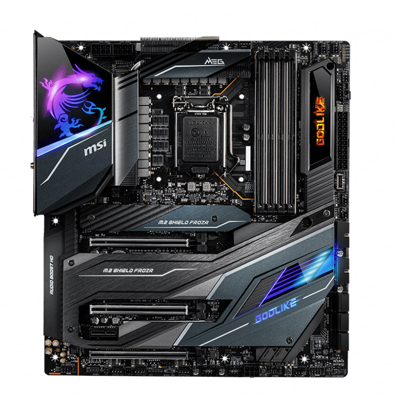 msi/微星 z490 台式机电脑电竞游戏主板1151 支持10700k 10900k