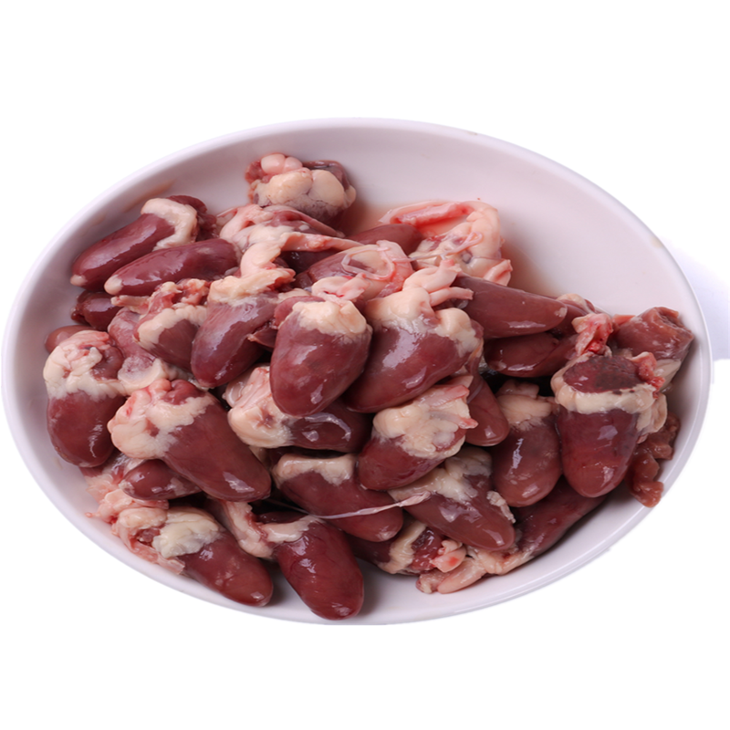 包邮六和新鲜鸭心4斤速冻生鸭杂鸭内脏六合其它生肉制品