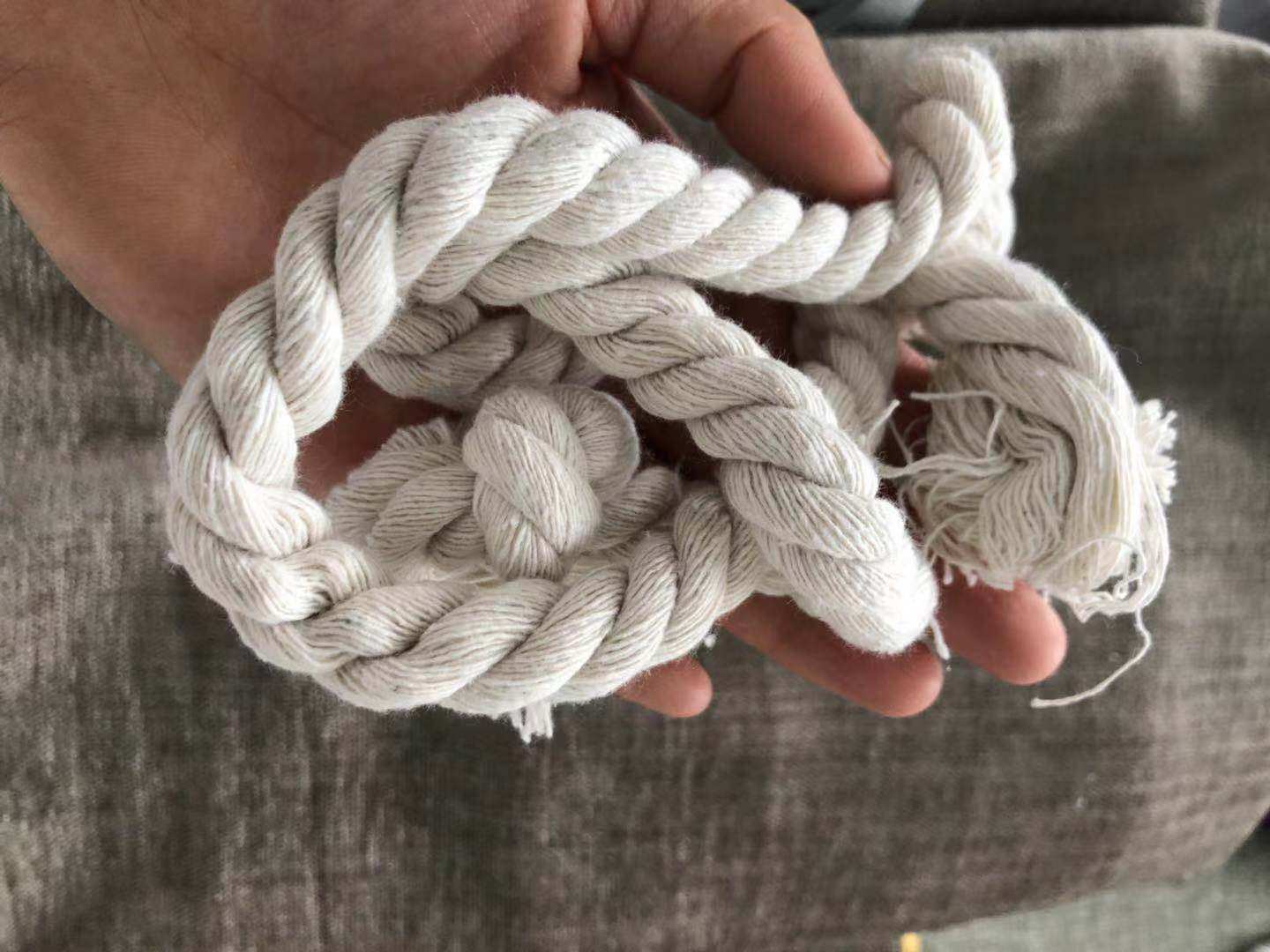 北欧加粗手工编织麻绳窗帘绑绳绑带扎带美式窗帘绑带