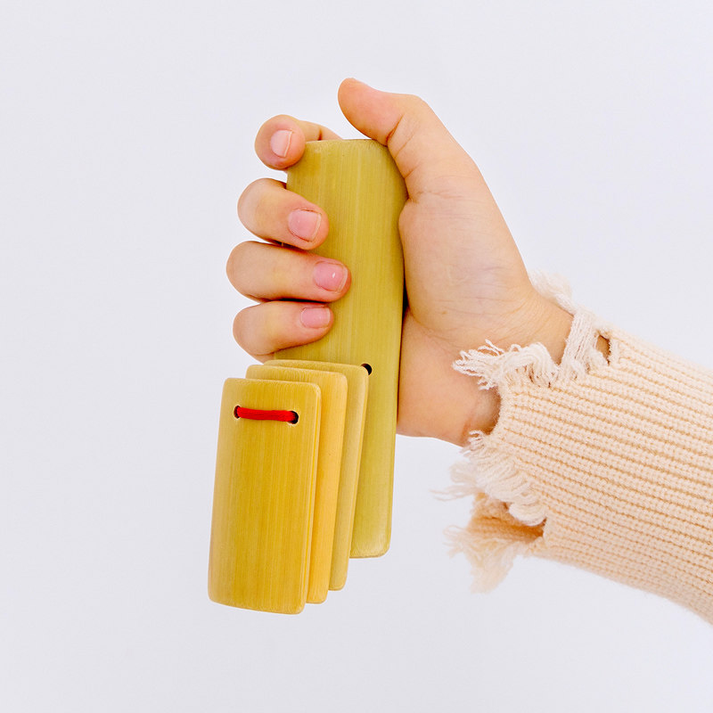 儿童快板专业竹板板小小学生幼儿园响板乐器舞台快板