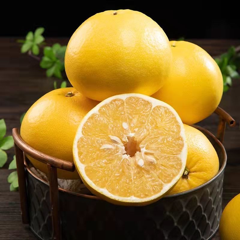 葡萄柚新鲜黄金柚子水果包邮整箱福建平和礼盒柚子