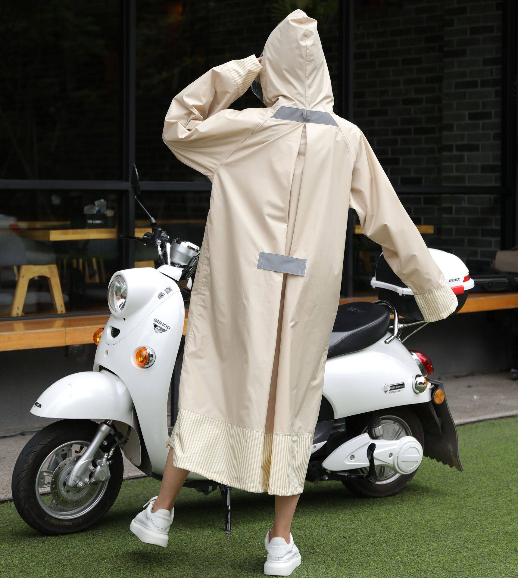 日单大学生成人夏季单人全身防暴暴雨雨衣户外雨披