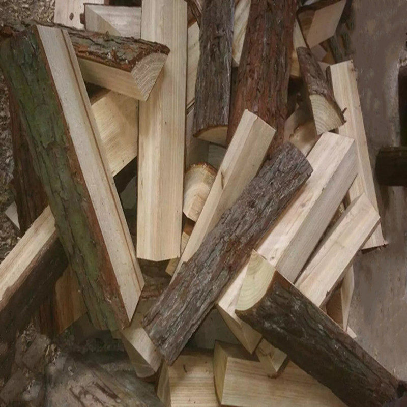 摆件家居饰品杉木柴火炭火木头装饰木柴篝火壁炉烧烤炭