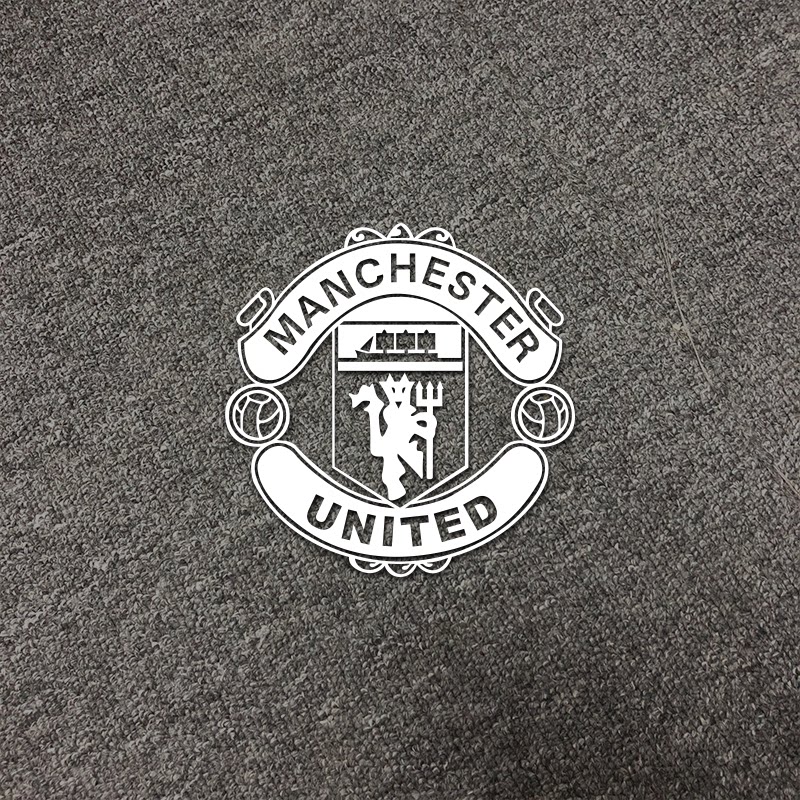 英超曼彻斯特红魔曼联车贴反光贴纸球队队队队徽汽车装饰贴