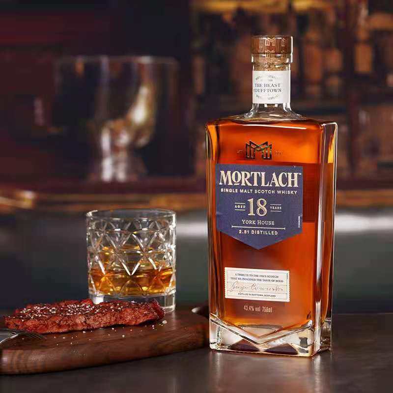 mortlach慕赫18年苏格兰单一麦芽威士忌进口洋酒750ml威士忌