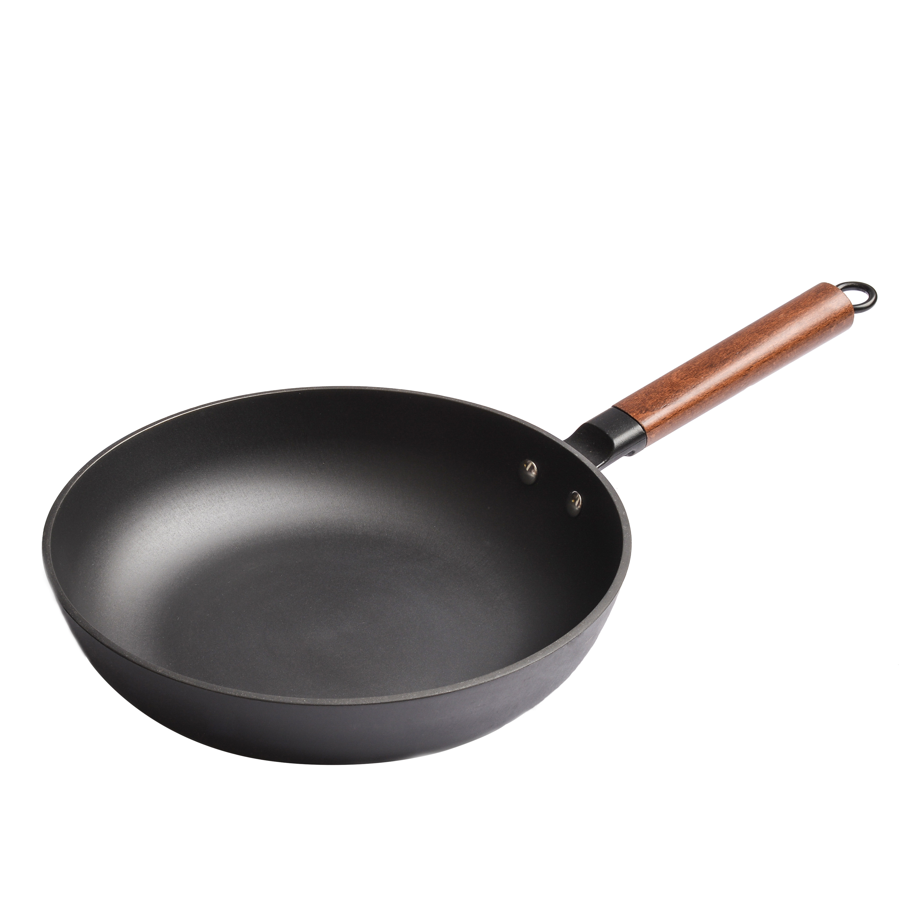 铁锅新加厚家用涂层煎锅多功能平底锅纯铁不粘锅铸铁煎锅