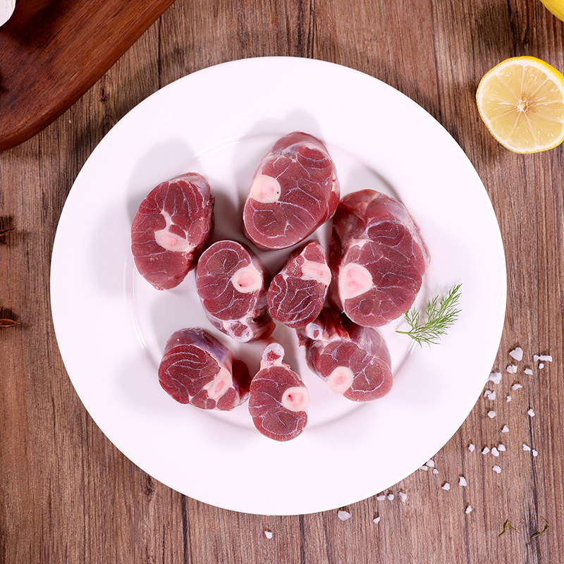 金木兰羊腱羊腿锡林郭勒4斤小腿切段冷冻生羊肉