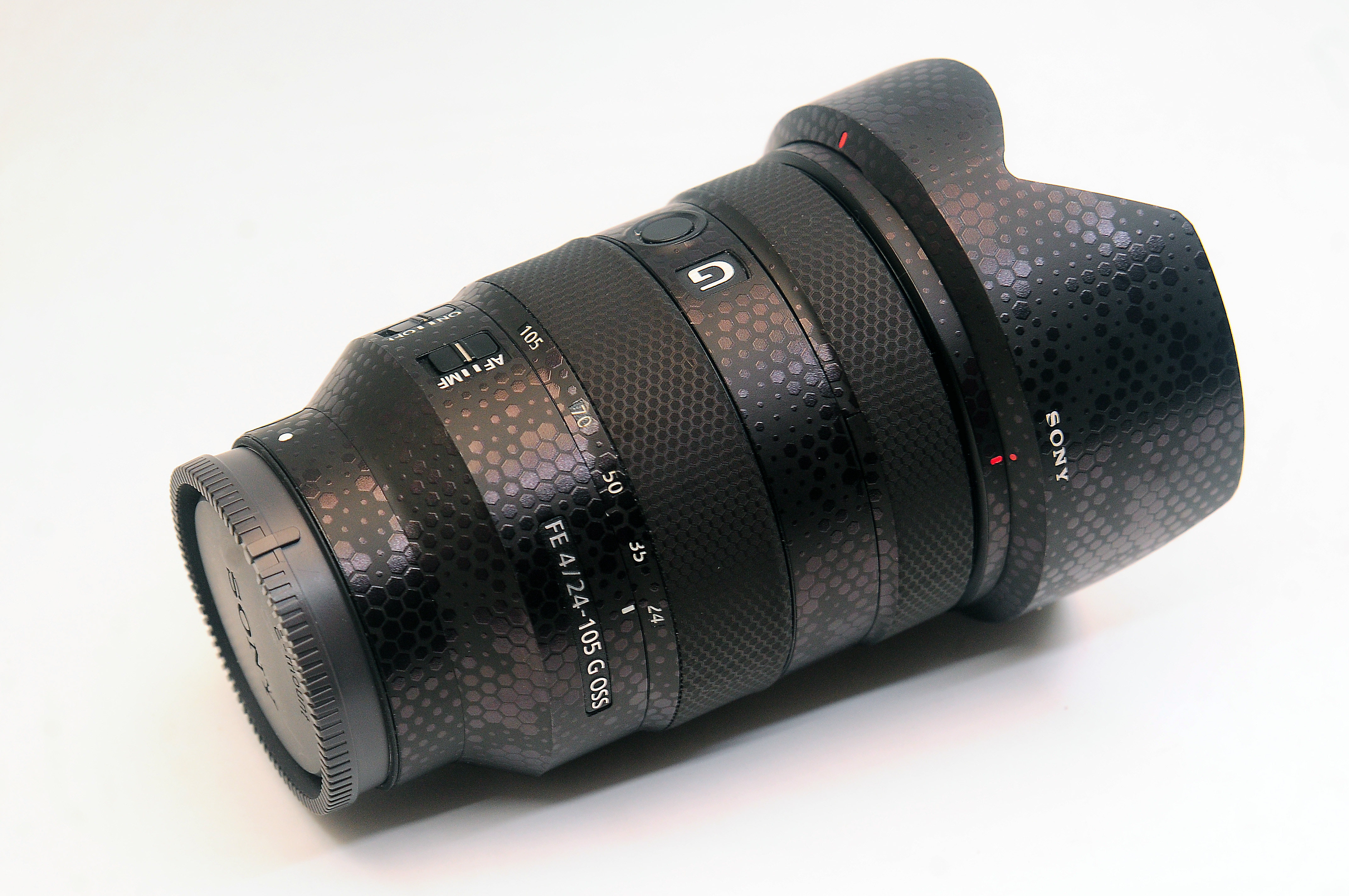 适用于索尼24105g机身微单镜头保护碳纤3m贴纸屏幕保护膜