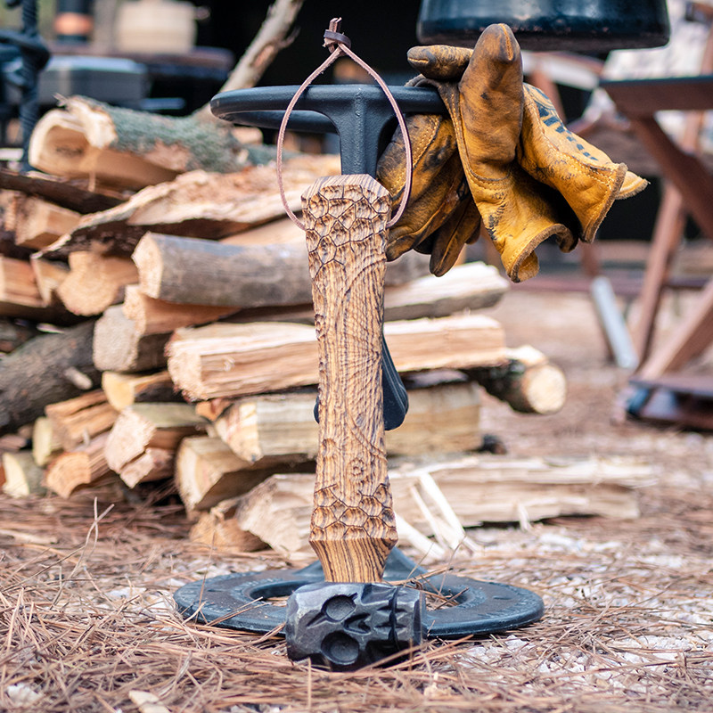 山魂mountainsoul手工锻造户外edc工具劈柴锤地多功能组合工具