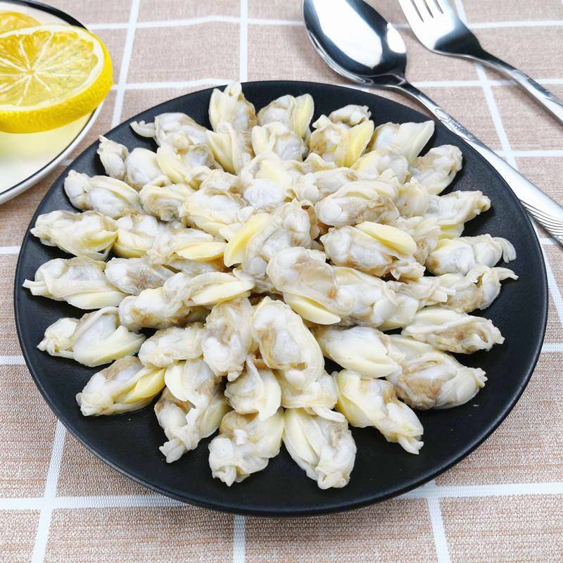 去壳无沙新鲜花蛤肉2000g鲜冻蛤蜊肉野生花甲肉大黄蚬子杂蛤批发