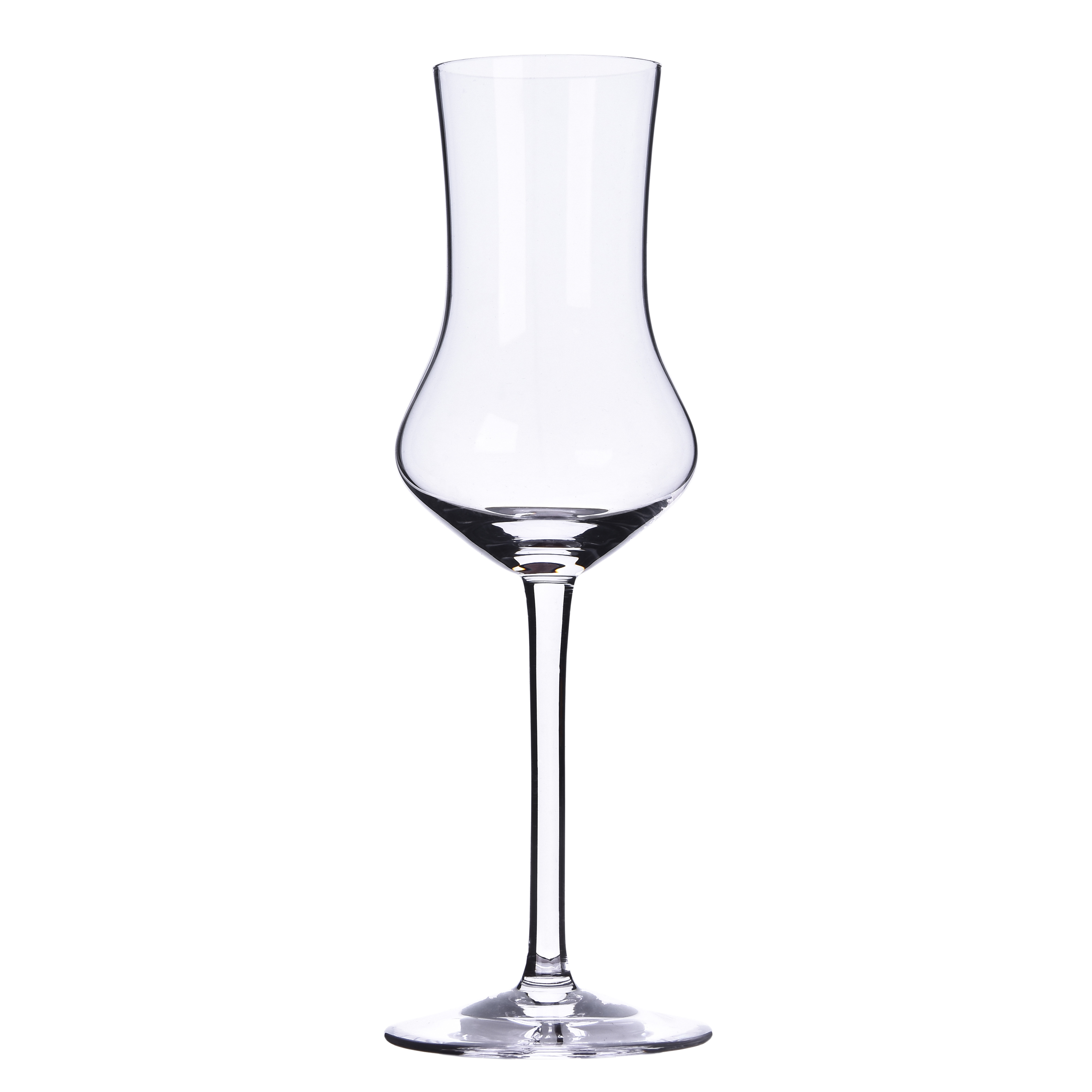 透明精致人工吹制无铅水晶玻璃高脚威士忌品鉴白酒杯