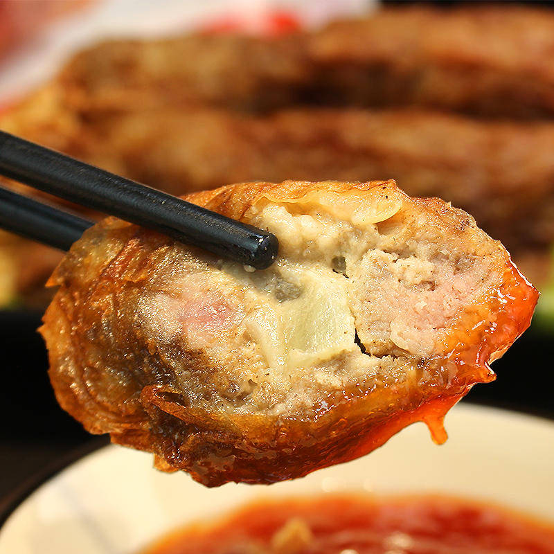 闽南特产五香漳州石码猪肉卷手工鸡卷名小吃8条其它