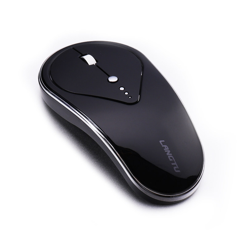 狼途无线鼠标可充电式静音无声适用戴尔联想华硕东芝电脑笔记本等