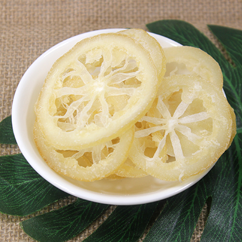 鲜引力即食柠檬片柠檬果干含超多维生素c果脯水果干蜜饯16g