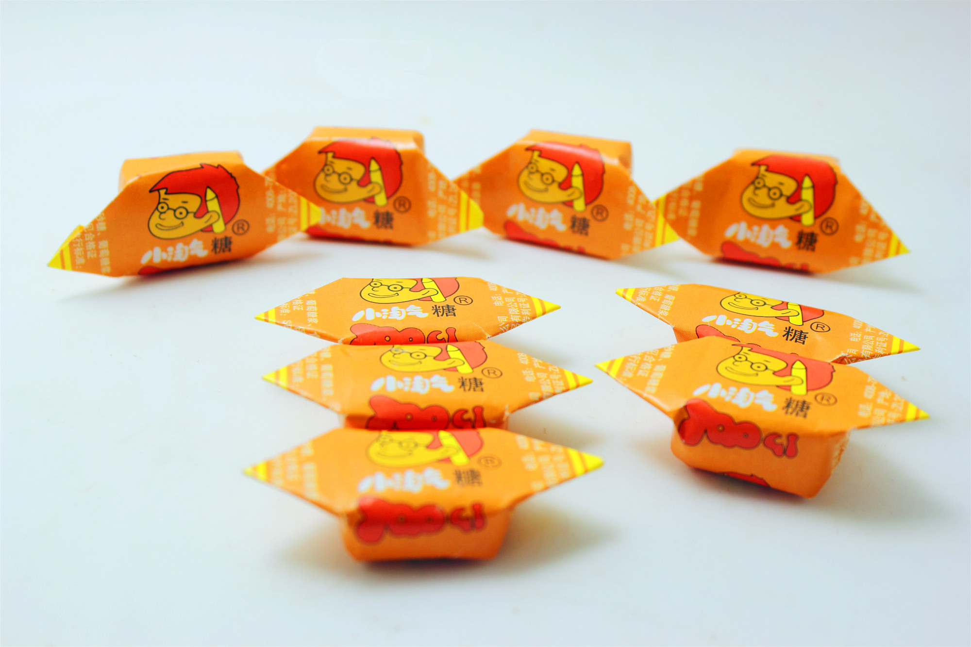 小淘气糖包童年经典怀旧零食7080硬糖糖果糯米传统糖果