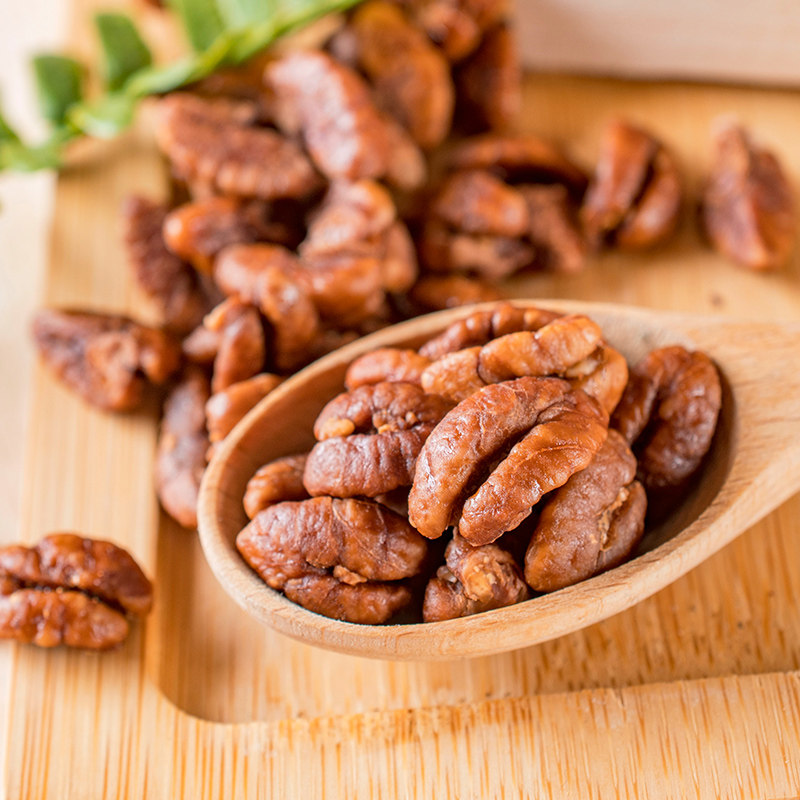 新货临安山核桃仁小核桃仁肉连罐500g分2罐装孕妇坚果仁特产零食