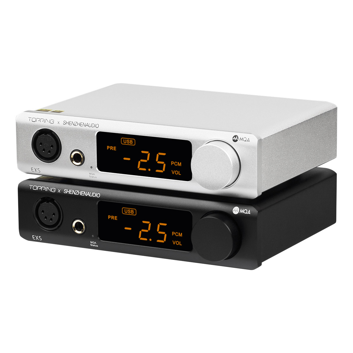 topping拓品ex5mqa数字音频dsd解码器耳放一体机解码器
