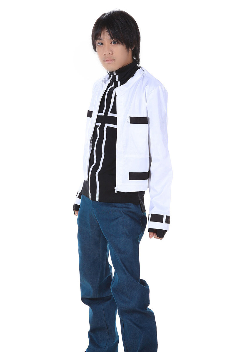 拳皇kof99草薙草剃京白白衣战服游戏cosplay男装cosplay男装