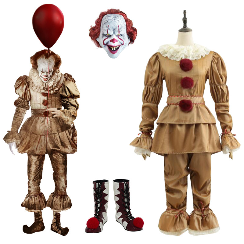 小丑回魂it潘尼怀斯服cosplay男装成人儿童现货cosplay男装