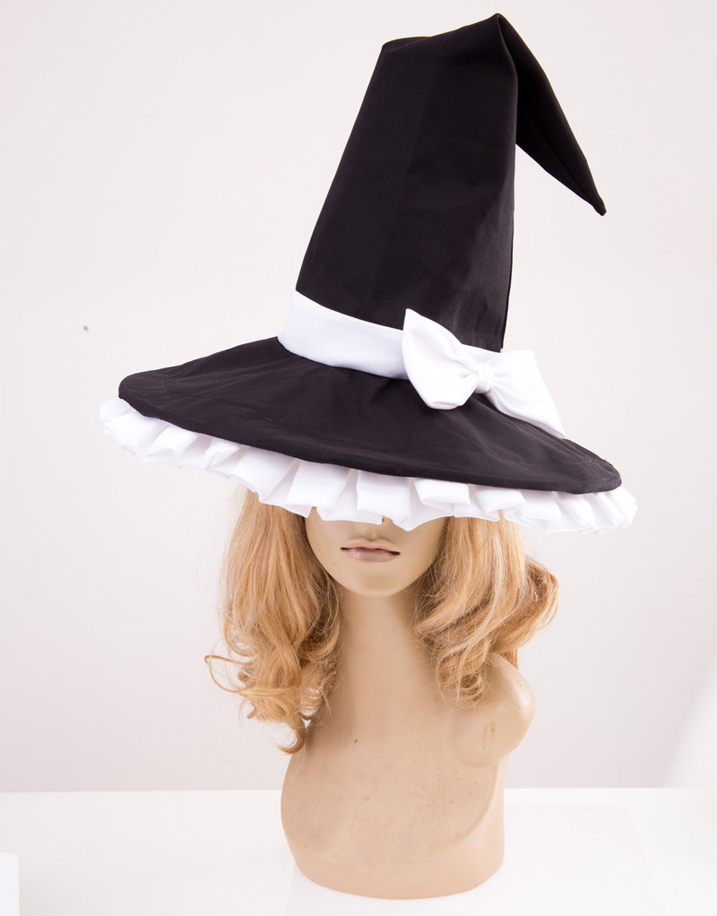 东方project雾雨魔理沙魔女帽动漫cosplay配件现货