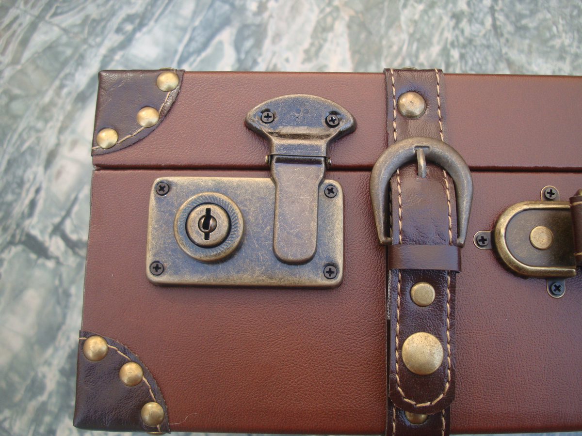 神奇动物在哪里纽特复古魔法手提行李箱电影cosplay配件