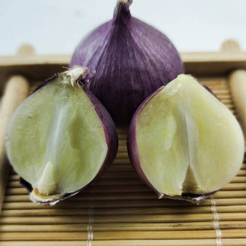 大蒜云南大理紫皮珍珠小独蒜独头蒜多瓣蒜头十足家庭园艺种子