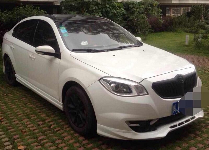 包围中华h330小包改装大小前唇唇侧裙带尾翼汽车包围