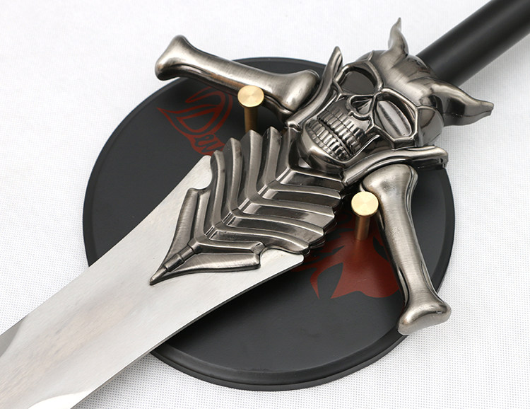 dmc鬼泣但丁剑叛逆之刃猎魔刀剑cos武器金属模型道具未开刃