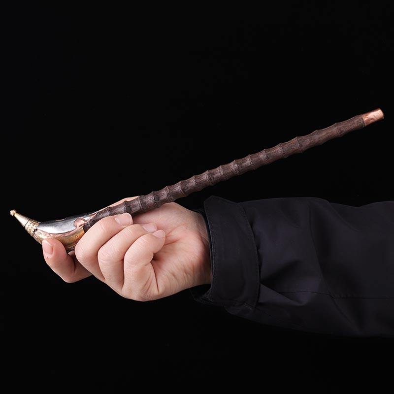 烟斗檀木木烟烟筒实木男士老式旱烟烟锅烟袋烟斗