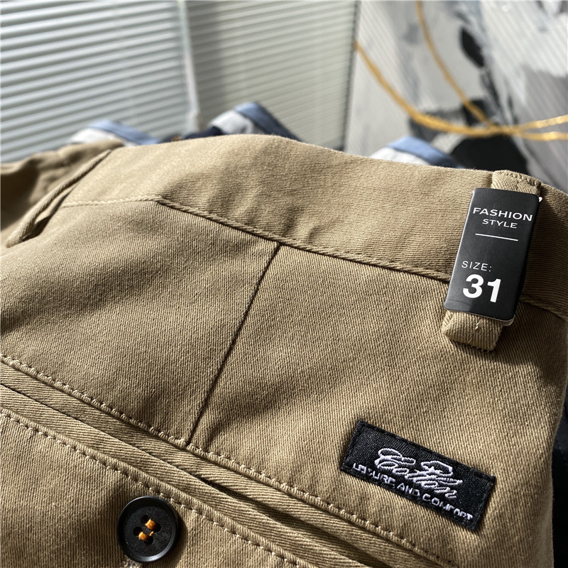 大货进柜商场多余！客供定制款！后腰小标休闲裤男2020秋冬休闲裤