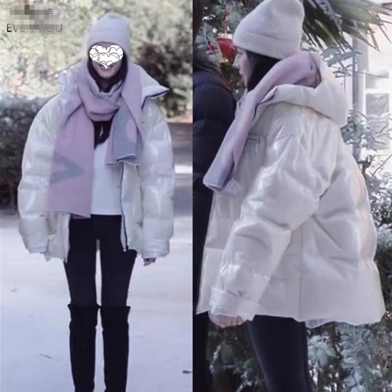 adererror透明明亮羽绒服你是我的荣耀迪丽热巴同款羽绒服