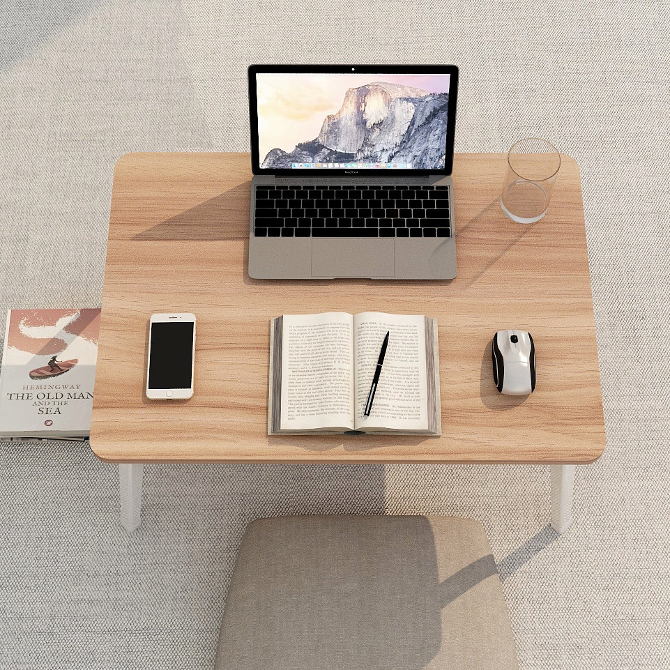 床上小桌桌子笔记本电脑桌宿舍可折叠懒人书桌加高电脑桌