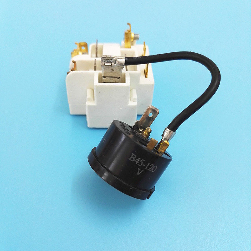 海尔电冰箱冰柜启动qp312a压缩机一体式起动器过热过载冰箱配件