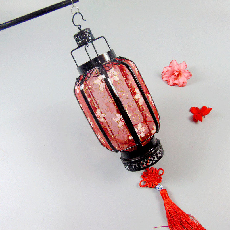 中国结流苏手提仿古小灯笼汉服拍摄舞台道具新年灯笼