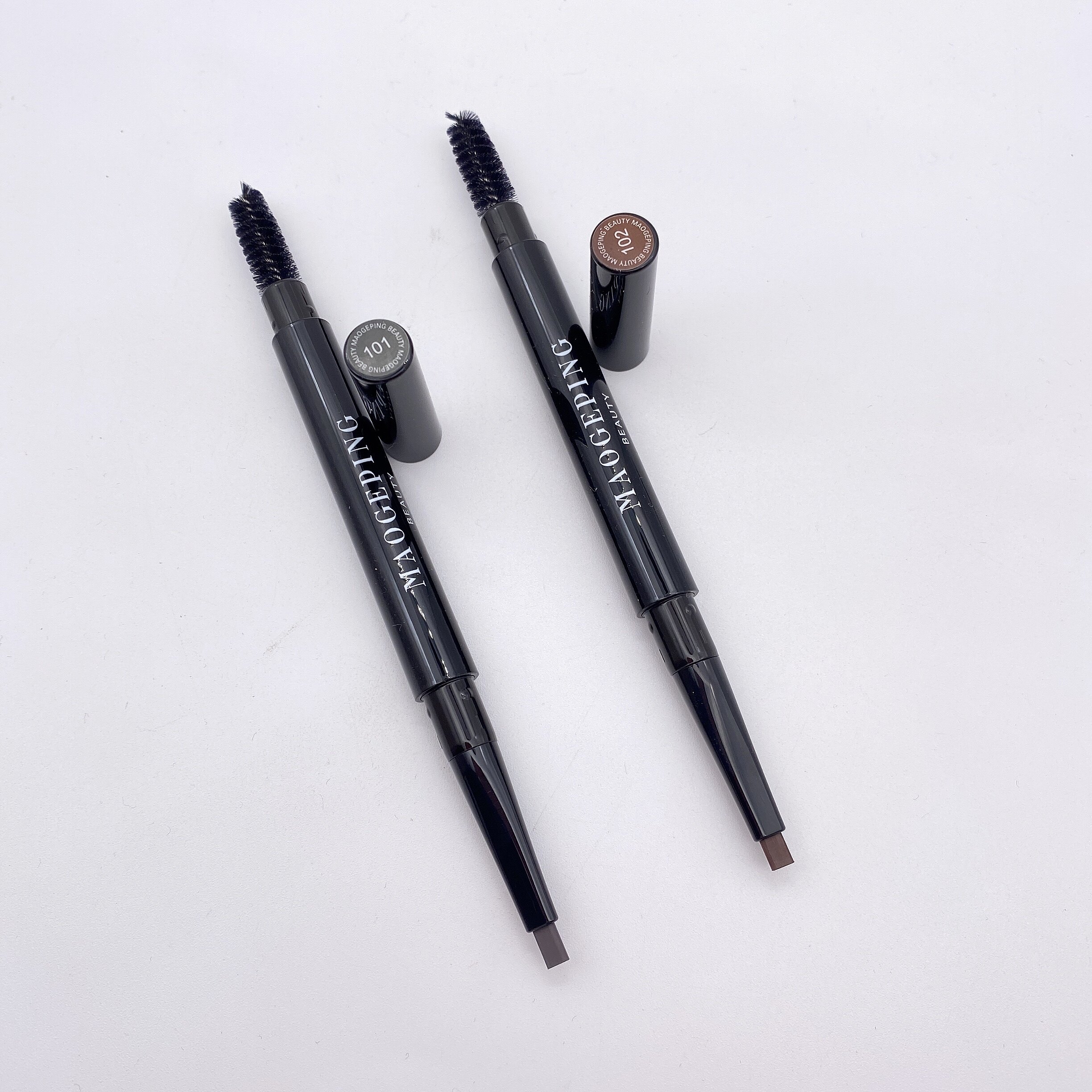 毛戈平塑形眉笔自然初学者灰黑棕色持久不晕防水眉笔