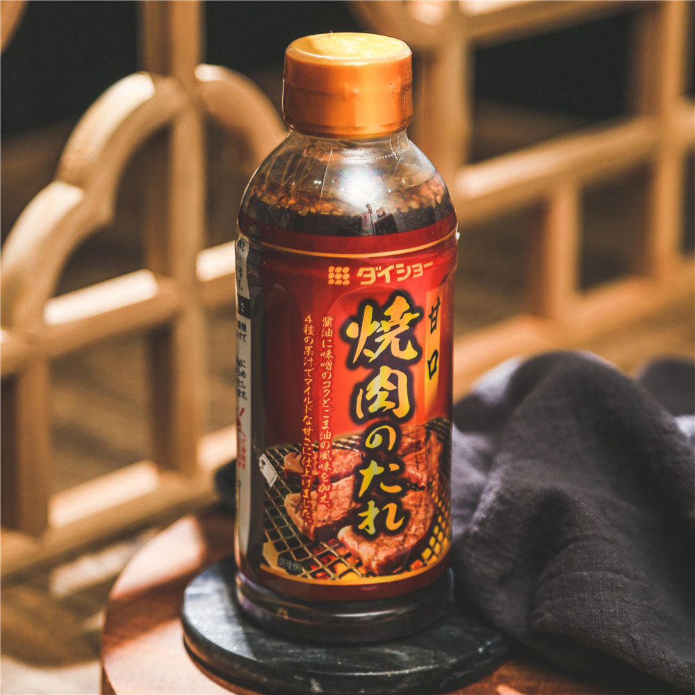 日本进口大逸昌烤肉汁烧烤酱日式蒜蓉照烧酱汁蘸料牛排腌料烧肉汁