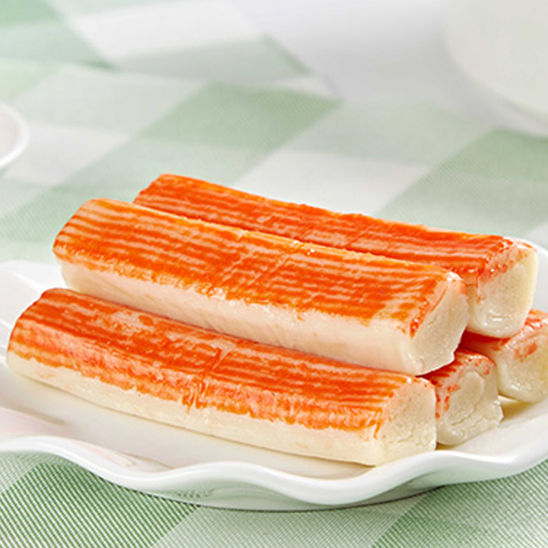 安井仿蟹柳蟹肉蟹棒冷冻火锅用丸子干锅烧烤专用食材速冻食品官方