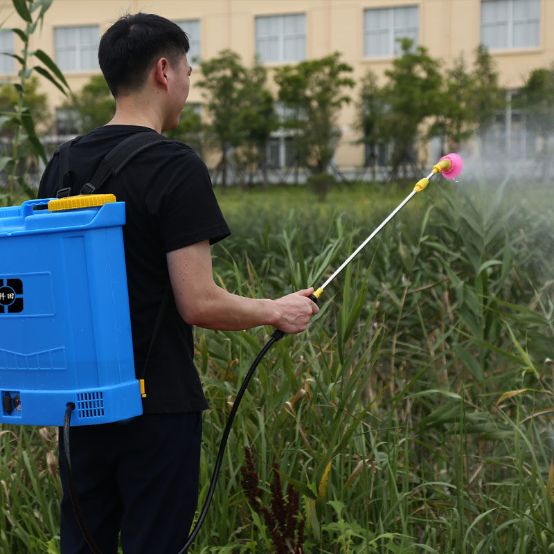 农用电动喷雾器调速开关背带加厚锂电池高压大功率喷壶