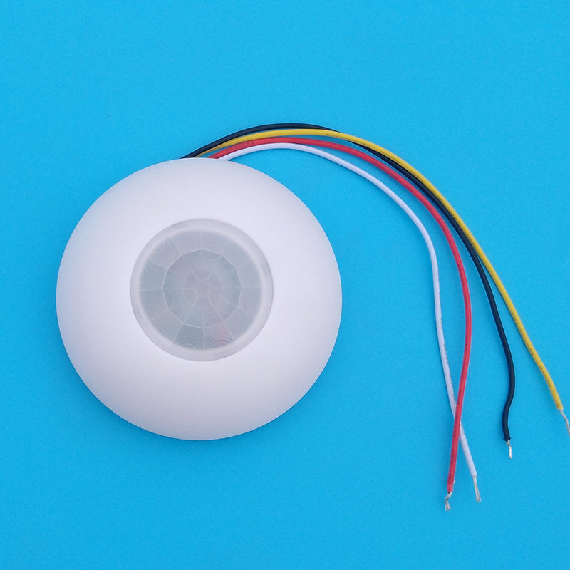 开关人体感应四线3a弱电led控制吸顶12v感应开关