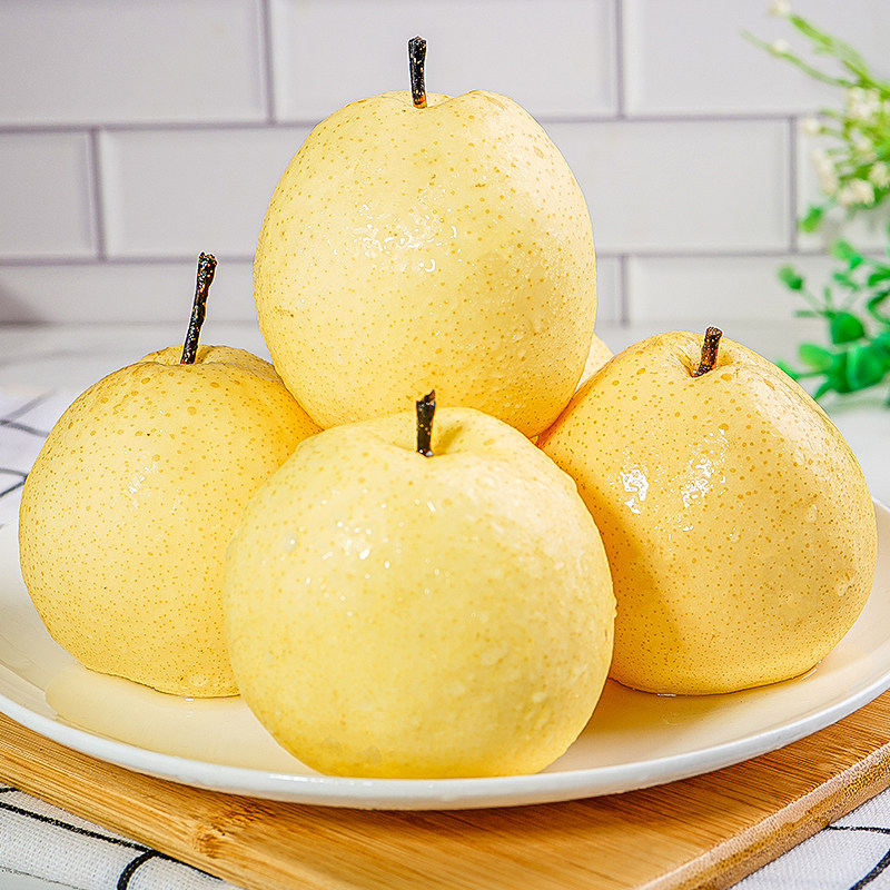 御品一园山西御前水晶贡梨新鲜水果8.5斤整箱梨