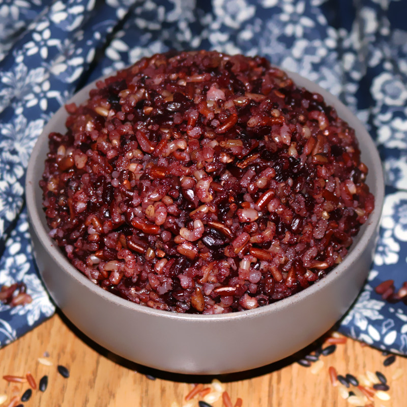 班长三色糙米新米五谷杂粮粗粮黑米红米健身孕妇杂粮组合