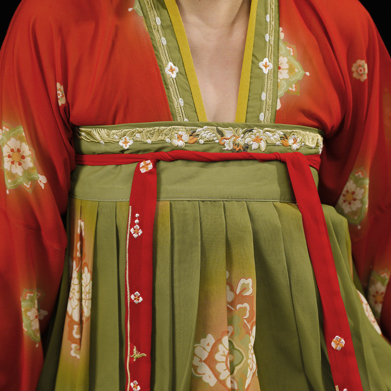 唐制古装汉服女夏季中国国风仙气唐宫夜宴古典汉服