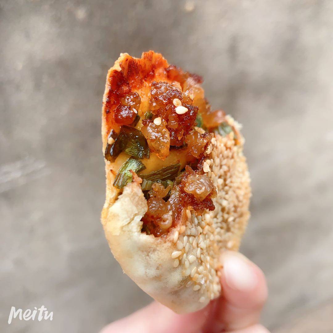 福建福州小吃永泰葱饼非福清光饼建瓯10个永泰葱油饼肉饼土炉