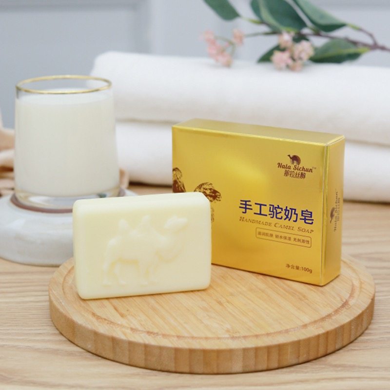 新疆骆驼奶乳香皂拉丝醇驼奶皂卸妆保湿婴幼儿手工皂