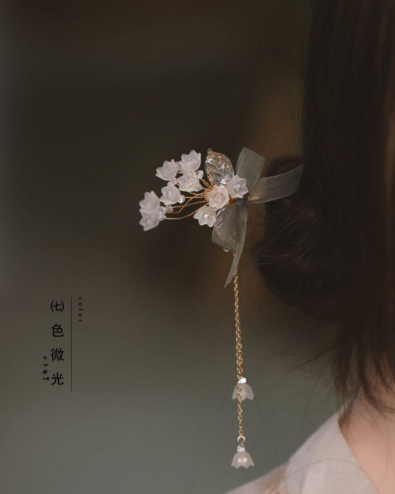 发簪简约现代丸子头发发饰旗袍配饰茶服日常发饰