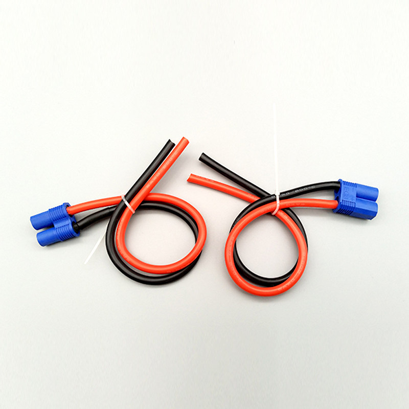 ec8航模无人机插头 大电流100a 动力电池组 汽车启动电源连接器 - 爱