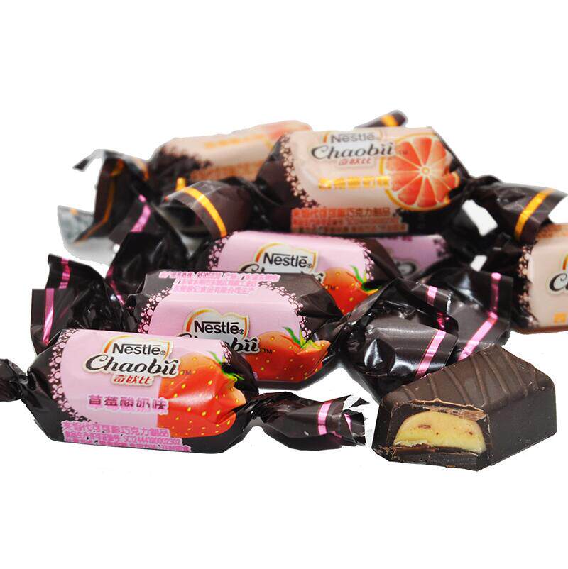 徐福记奇欧比夹心巧克力散装混合口味零食新年糖果官方旗舰店批发