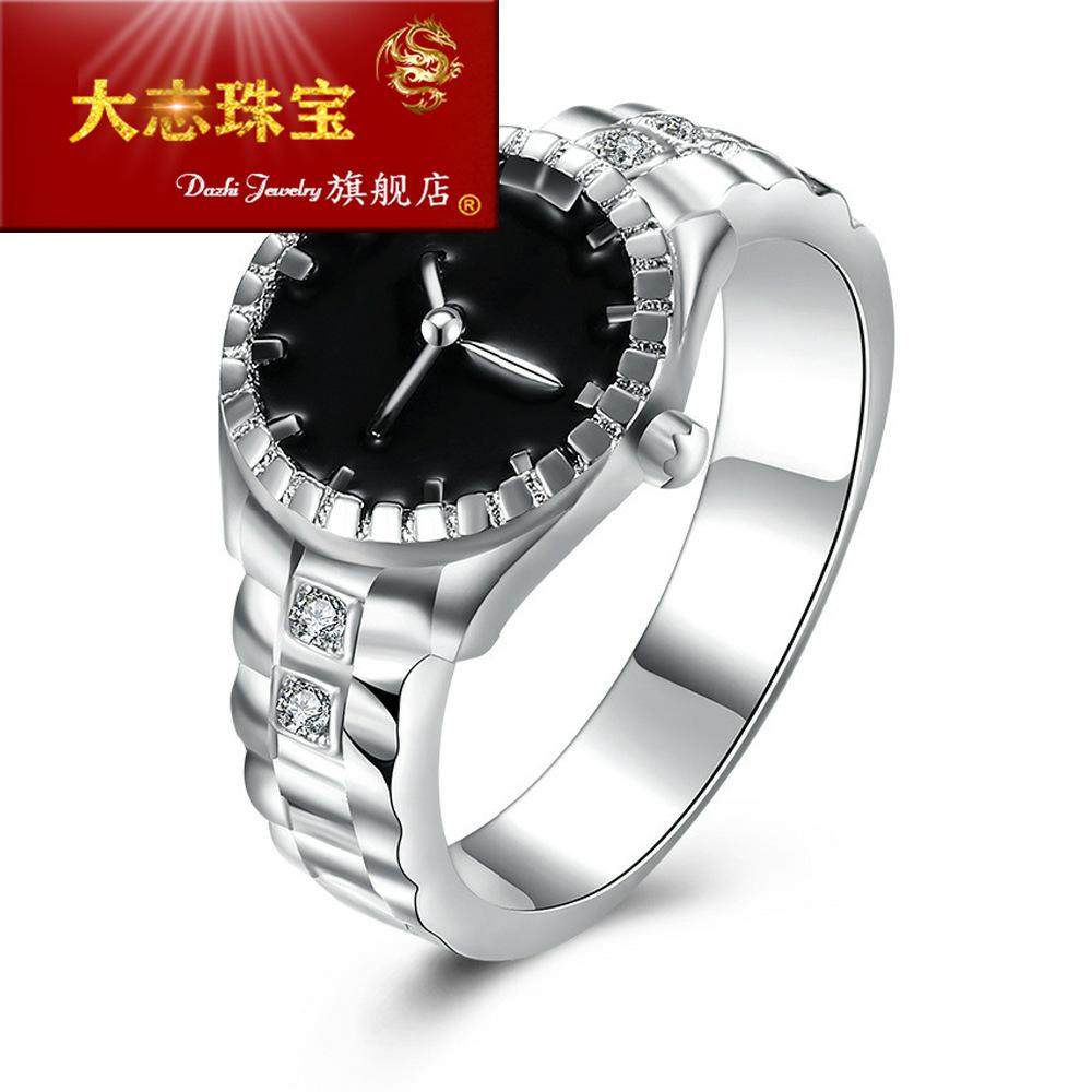 手表爆款2020新品戒指欧美饰品镀银手饰指环戒指